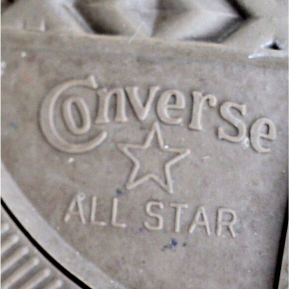 Converse Chuck Taylor All-Star GRAY SUEDE LACE UP HIGHT TOP SNEAKERS SHOES Sz 9 - Picture 8 of 10